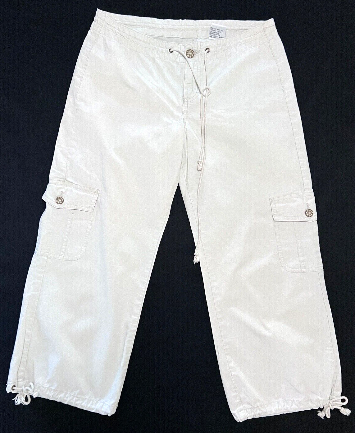 CONP 24SS裤子 High Waisted Cargo Jeans for Women Straight Wide Leg Y2k