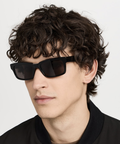 BALENCIAGA BALENCIAGA BB0345S-001 BLACK SUNGLASSES