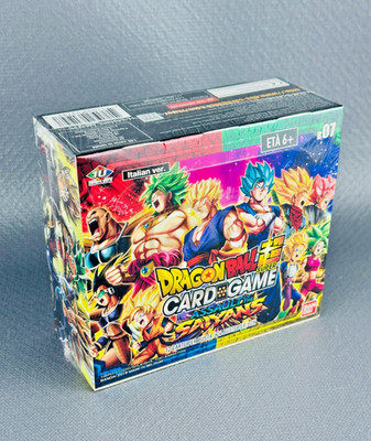 Dragonball  Super Booster Box 24 bustine B07  Assault Of Saiyans  Sealed Italian