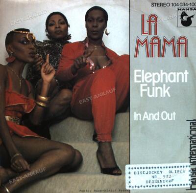 La Mama - Elephant Funk / In And Out 7in (VG/VG) .
