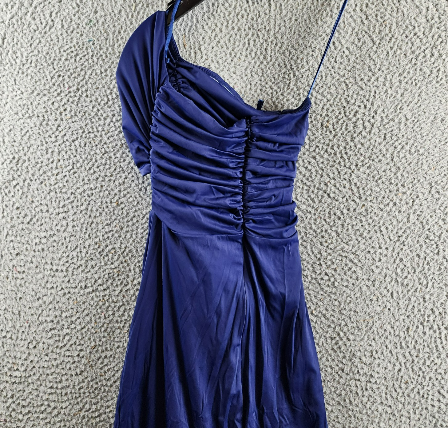 Torn by Ronny Kobo Selena Strapless Cutout Rosette Bodycon Dress Women's XS Navy - Picture 12 of 13