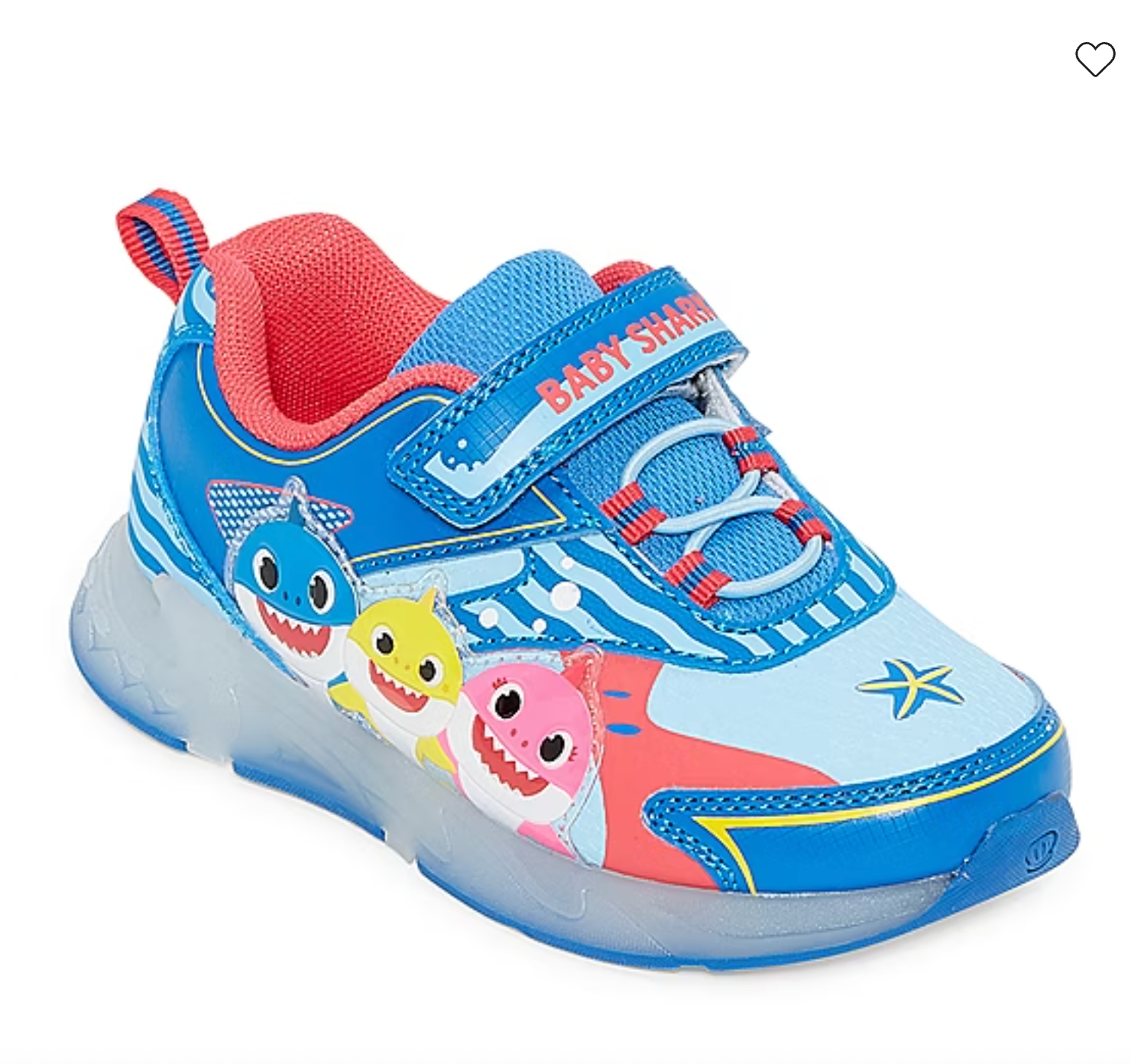 【】サシャ スノータイガー 29cm LITTLE Baby Shark Shoes Toddler Light Up Tennis Girl Boy 6 7 8 9