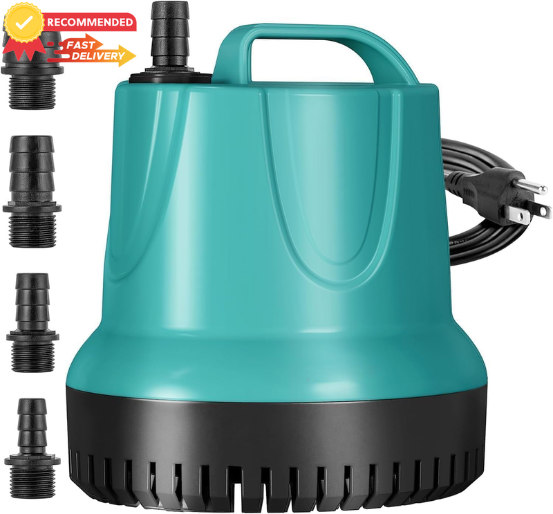 2026 AU Plug Submersible Pump 850GPH 60W Fountain Sump Pond Aquarium