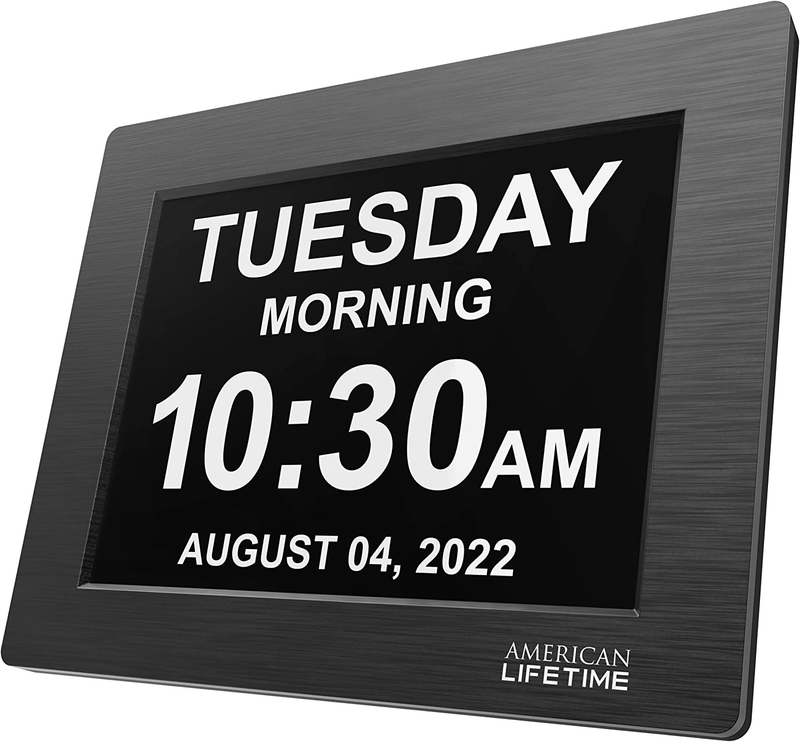 【New 2023】American Lifetime Dementia Clock Large Digital Clock for Seniors, Digi