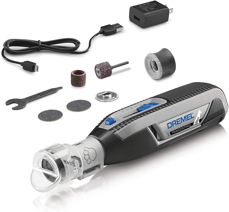 Dremel Pawcontrol Dog Nail Grinder and Trimmer- Safe & Humane Pet Grooming Tool
