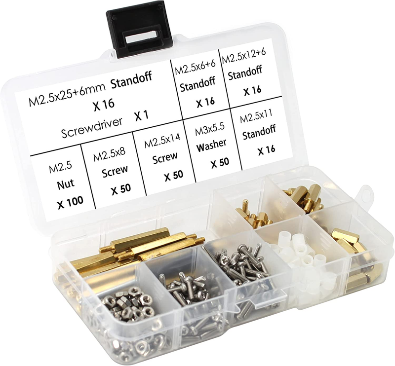 Installation Tool 314 Pcs Lot M2.5 Series Hex Brass Spacer/standoff