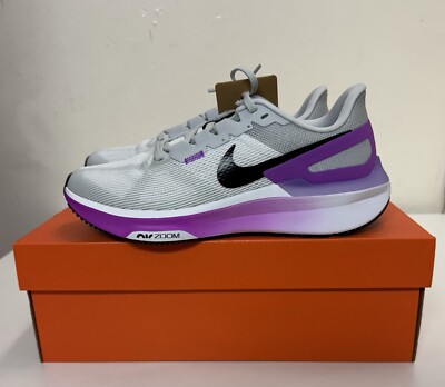 Nike Air Zoom Structure 25 Women’s Sz 8.5 Pure Platinum Fuchsia Dream DJ7884-100