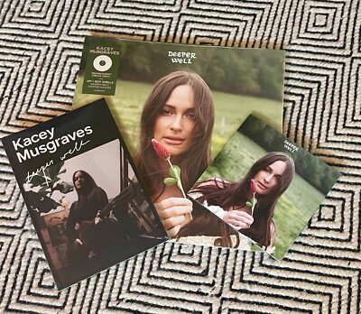 Kasey Musgraves Deeper Well Promo Pack Colored Vinyl LP CD Zine Booklet Rare