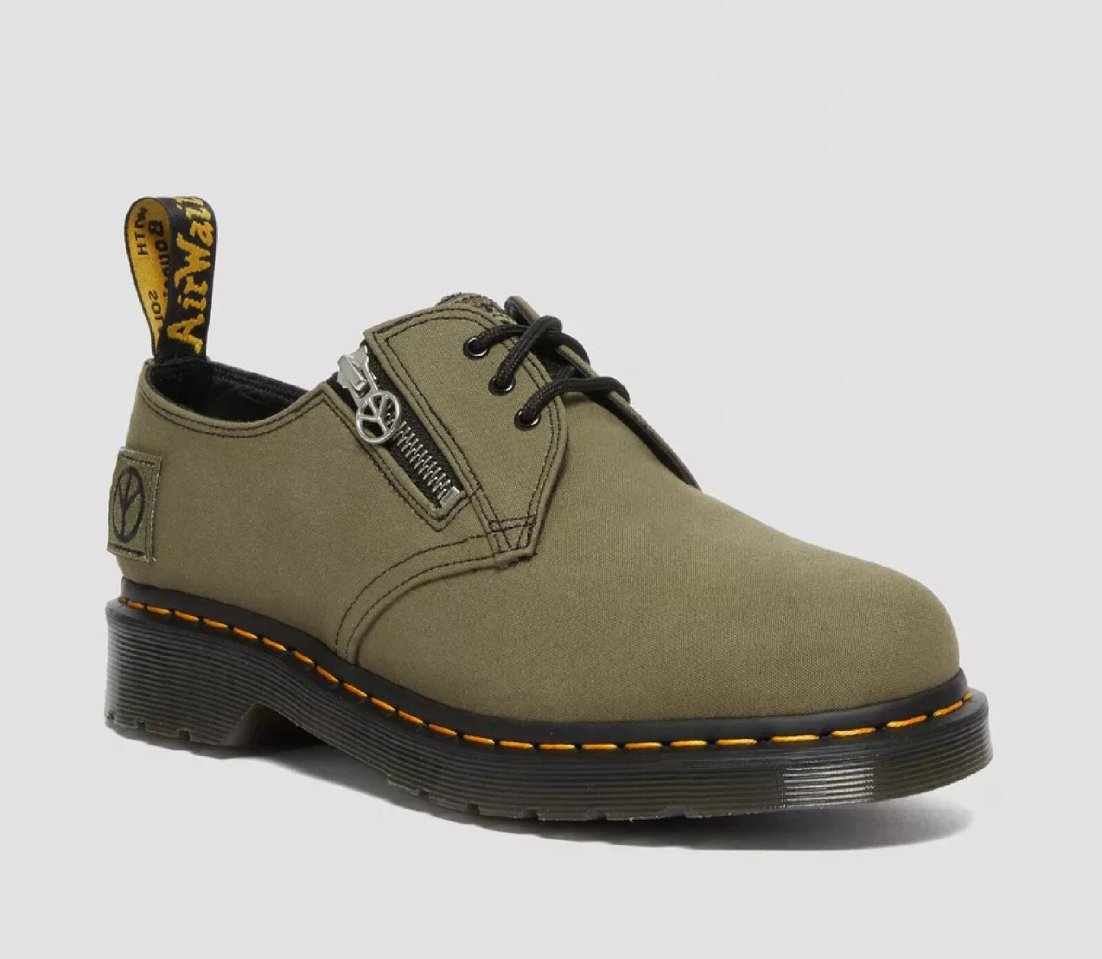 [27990335] Мужская повседневная обувь Dr. Martens 1461 Babylon Olive *НОВИНКА*