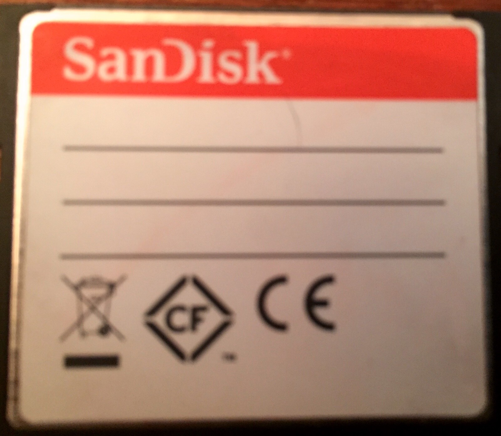 Hardly used SanDisk Ultra 8 G Compact Flash Card. Excellent deal!