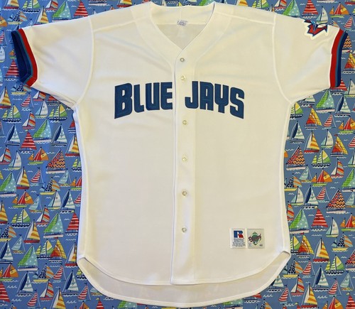90's MLB カナダ製　ブルージェイズ ラッセル ユニフォーム Vintage Russell Athletic MLB Toronto Blue Jays Baseball