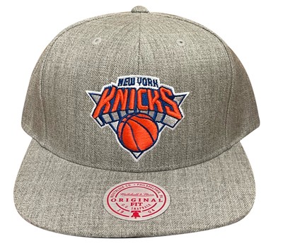 Мужская кепка Mitchell & Ness NBA New York Knicks Team Heather Snapback - OSFA