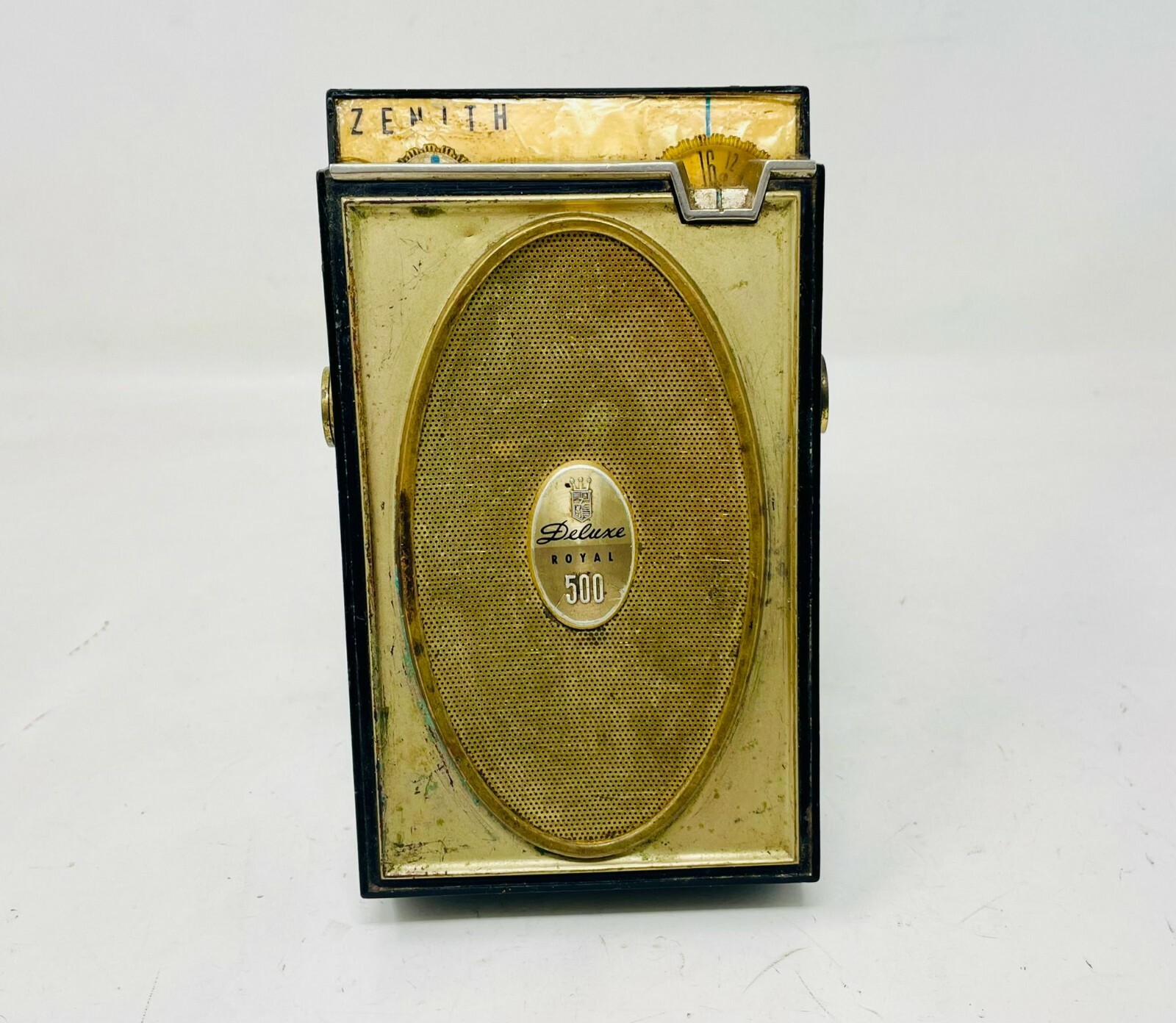 Vintage Zenith Deluxe Royal 500H Transistor Radio, Tested | eBay Vintage Zenith Deluxe Royal 500H Transistor Radio, Tested | eBay