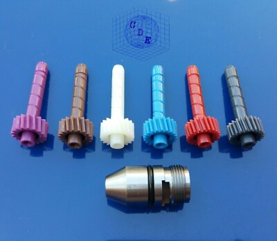 GM TURBO 350 POWERGLIDE SPEEDOMETER GEAR SET 18 19 20 21 22 W/BULLET CLAMP BOLTS