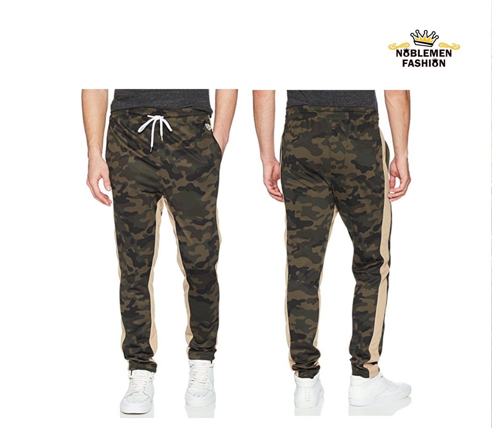 military color track pants