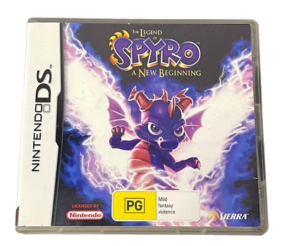 Legend of Spyro A New Beginning Nintendo DS 2DS 3DS Game *No 
