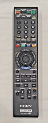 Sony RM-ADP034 Remote Control for AV System Tested Working