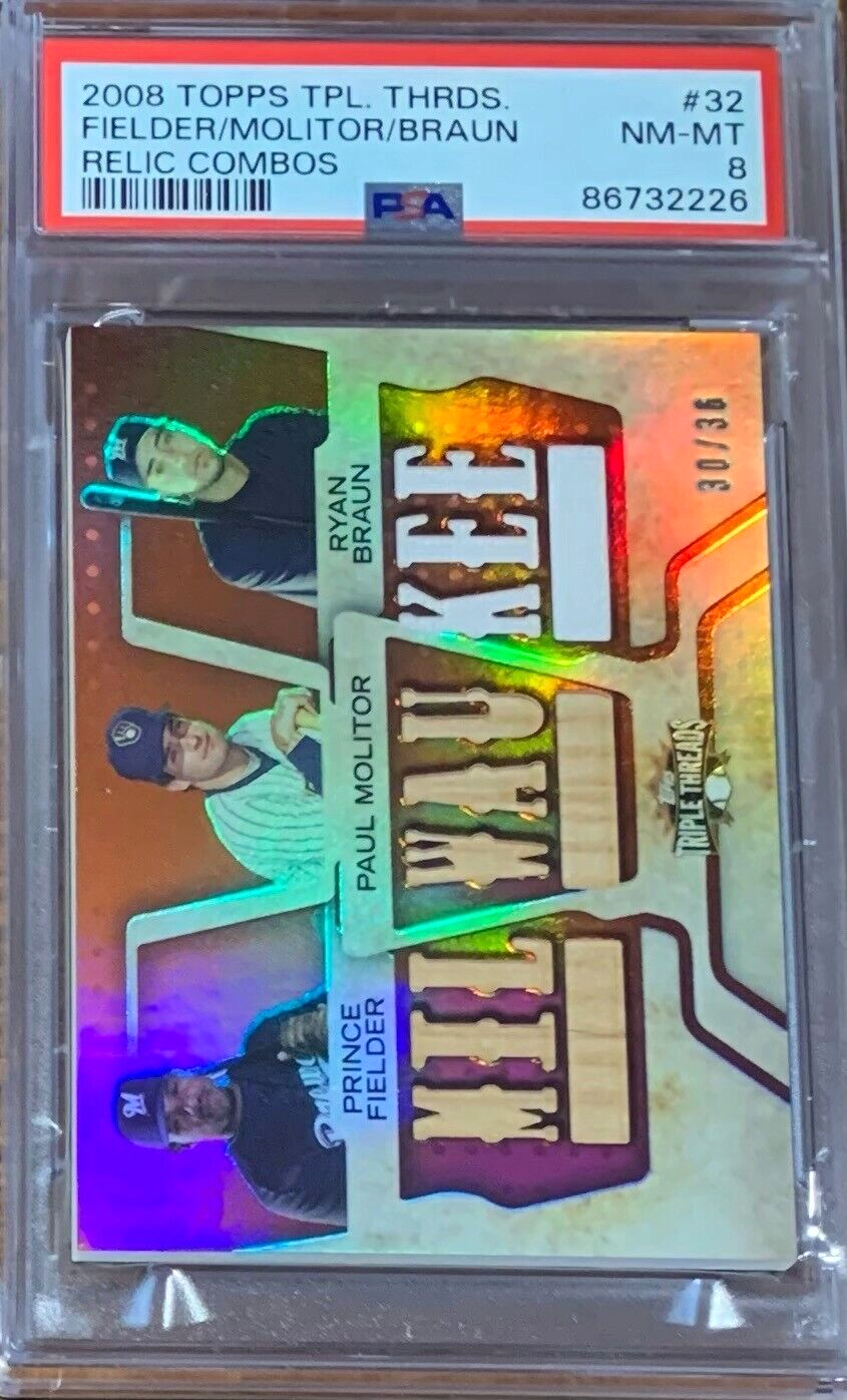 2008 Topps Triple Threads #TTRC32 Molitor Relic Combos /36