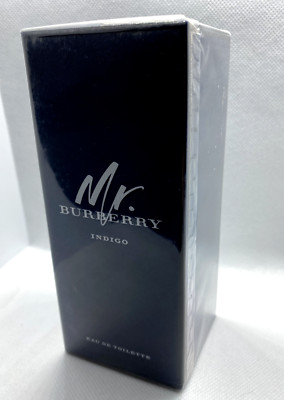 MR Burberry Indigo By Burberry 3.3 oz/100 ml Edt Spray men New/Seal/Discontinued