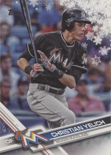 2017 Topps Holiday - Christian Yelich #HMW22