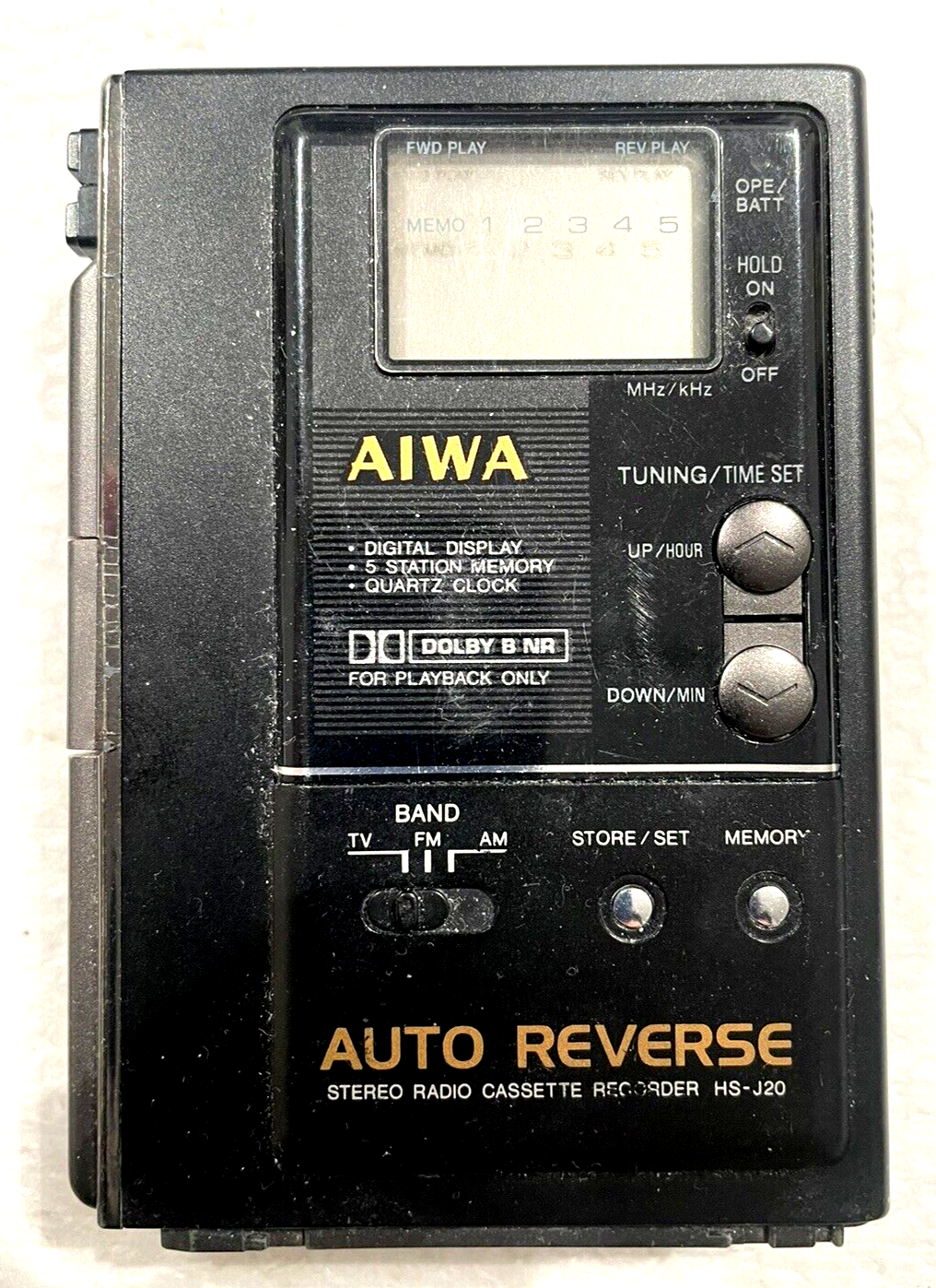 AIWA アイワ HS-JX10　ポータブルカセットレコーダー AIWA アイワ HS-JX10 ポータブルカセットレコーダー Aiwa HS