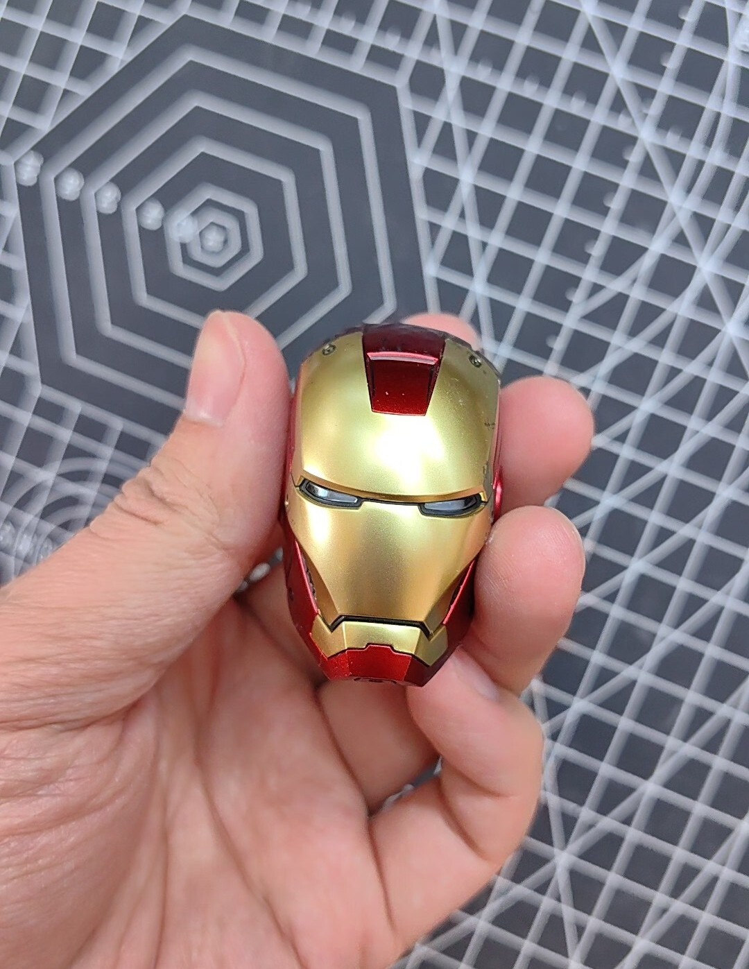 Helmet Figure Collectible 1/6 HT Hot Toys Iron Man MKIII 2.0