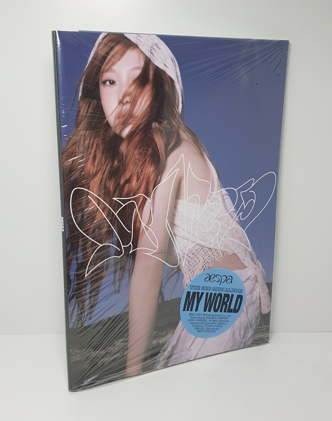 aespa MY WORLD b&n exclusive ver 未開封品 K-POP AESPA 3rd Mini Album MY WORLD Intro NINGNING Ver CD+