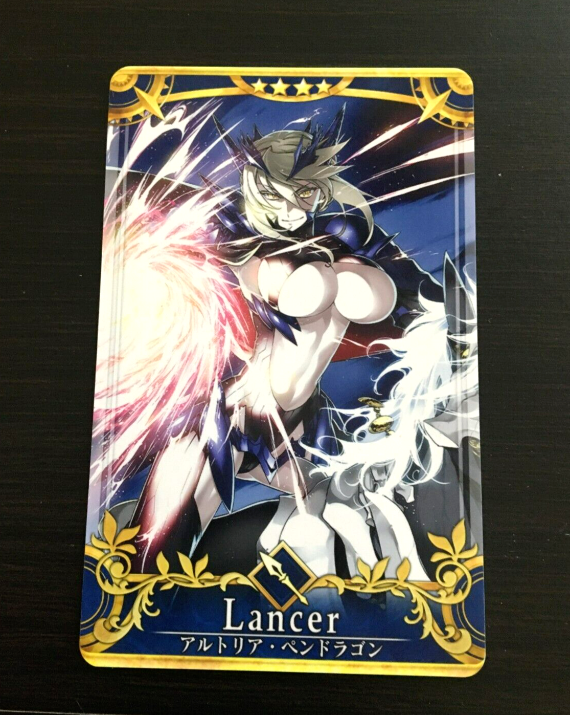 FGO カード FGO Fate Grand Order Card Suzukagozen Santa Lancer Stage 5