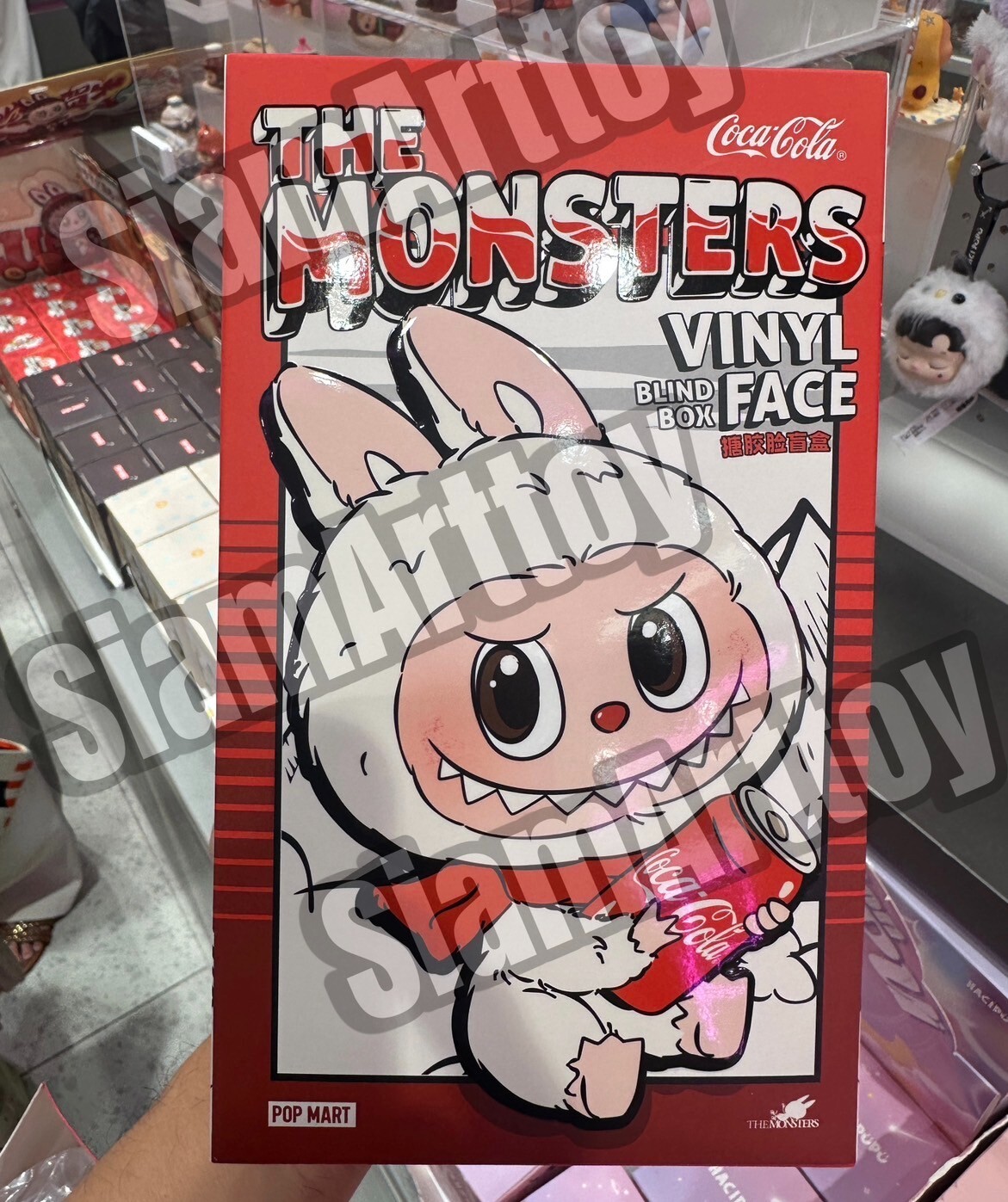 Authentic) Pop Mart Labubu THE MONSTERS COCA-COLA SERIES