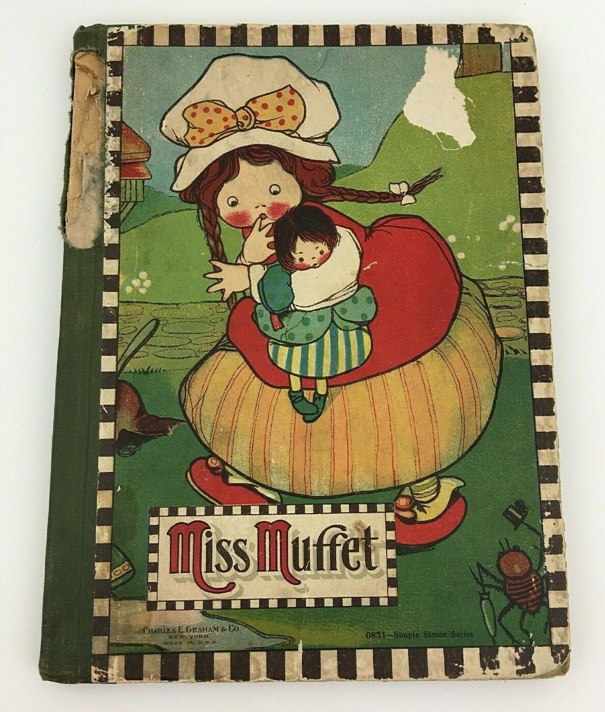 USAヴィンテージ♡ぽっちゃり三つ編みのLITTLE MISS MUFFET♪ USAヴィンテージ♡ぽっちゃり三つ編みのLITTLE MISS MUFFET♪