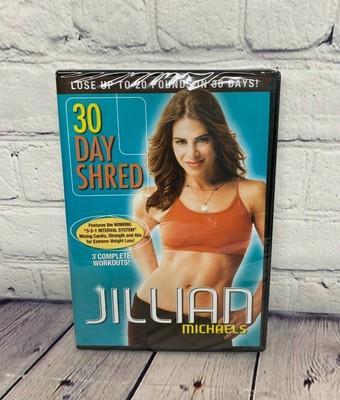 Jillian Michaels - 30 Day Shred DVD 2008 Canadian Fitness Video Brand New