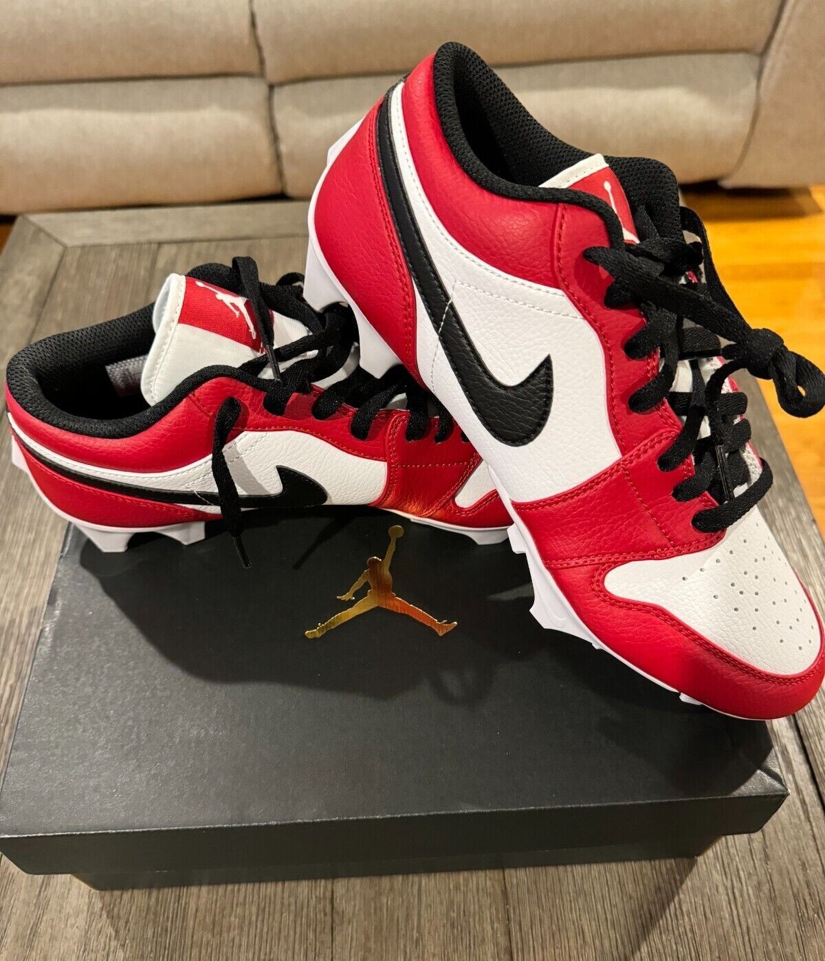 Nike Air Jordan 1 Vapor Edge Low TD Chicago Red White Black