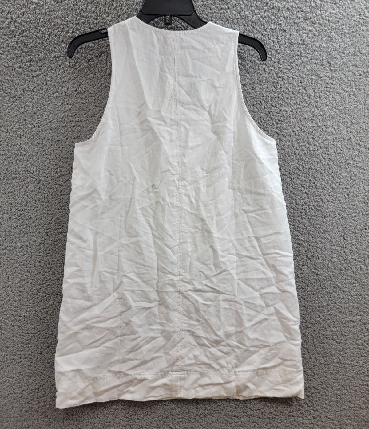 Splendid Dawson Mini Dress Women's M White V-Neck Sleeveless Pullover Style - Picture 5 of 15