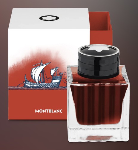 Montblanc Red INK BOTTLE MEISTERSTÜCK x OLYMPIC HERITAGE