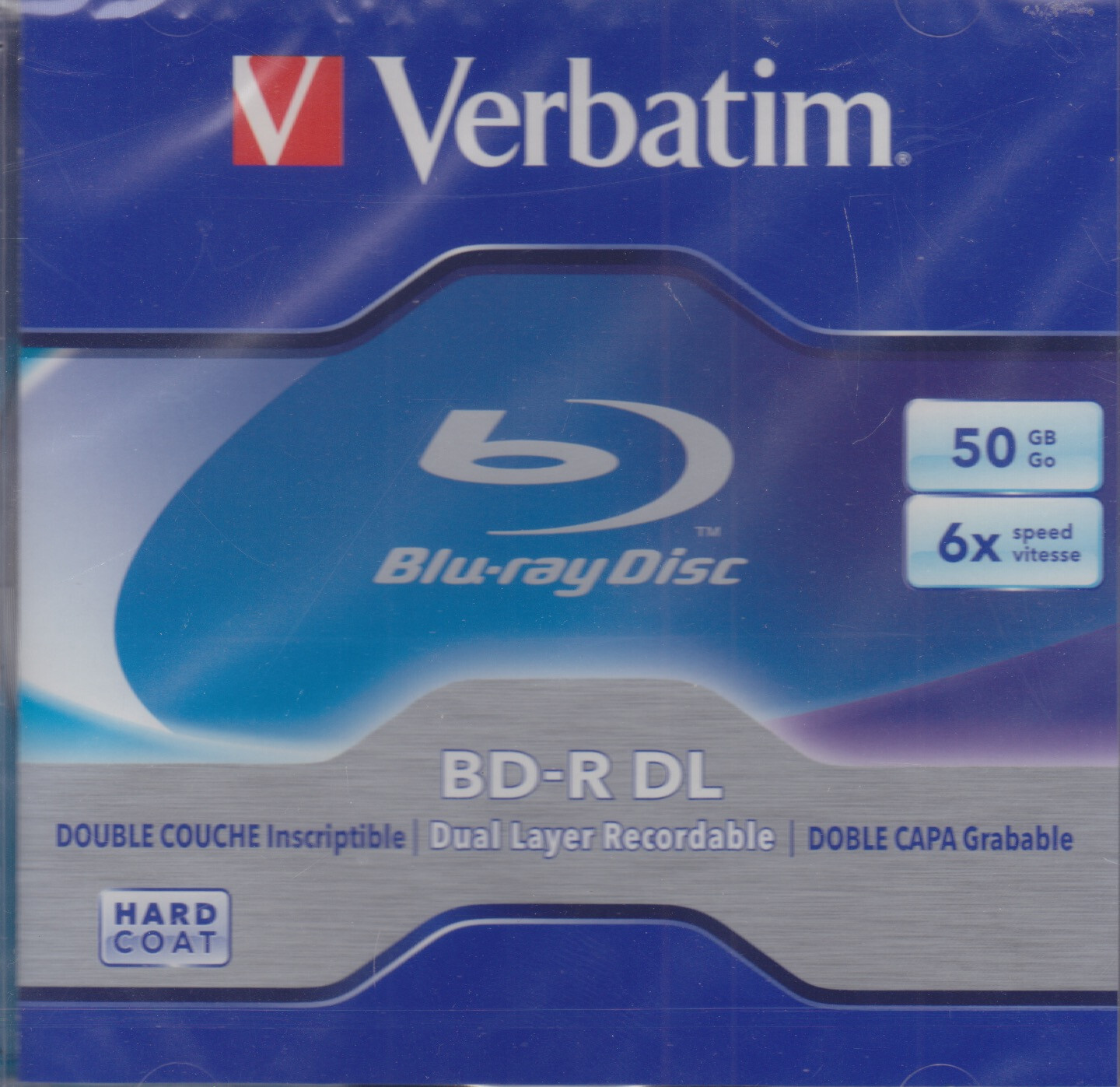 Купить Verbatim BD R Blu Ray Dual Layer Recordable sealed blank 50GB ...