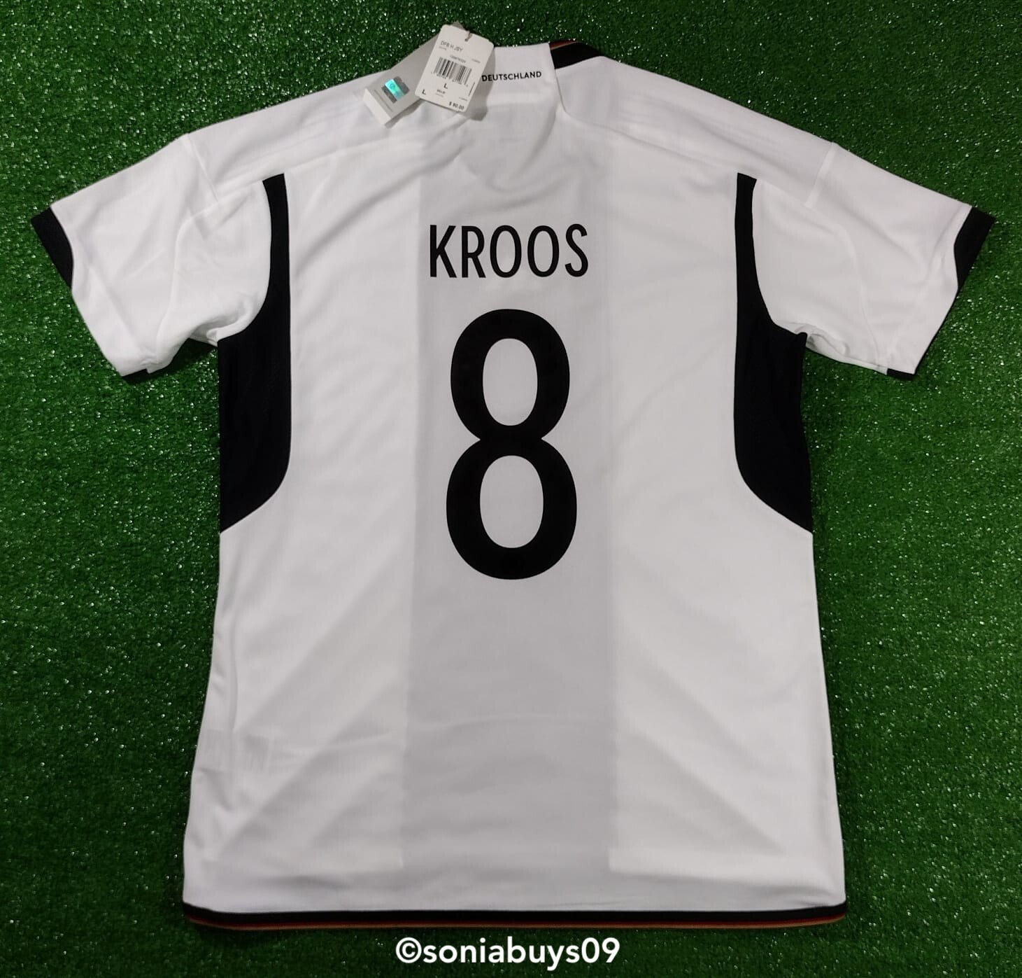 ドイツ代表ユニフォーム KROOS Toni Kroos | Germany - Scotland | MatchWornShirt