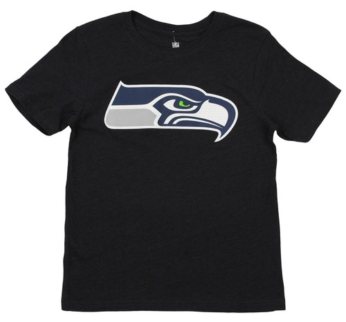 Outerstuff Молодежная футболка НФЛ с логотипом команды Сиэтл Сихокс с короткими рукавами