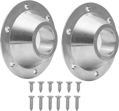 TonGass 2-Pack RV Table Base Standard Size - Aluminum Pedestal Table Base Flange