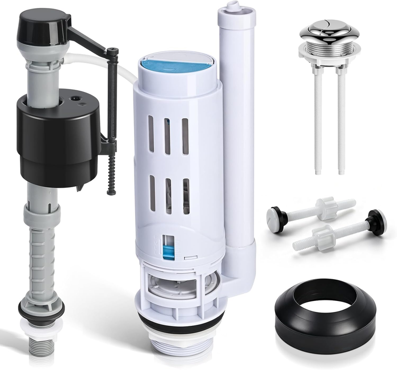 2-Inch Dual Flush Valve Kit for 2-Piece Toilets Glacier Bay Kohler Toto