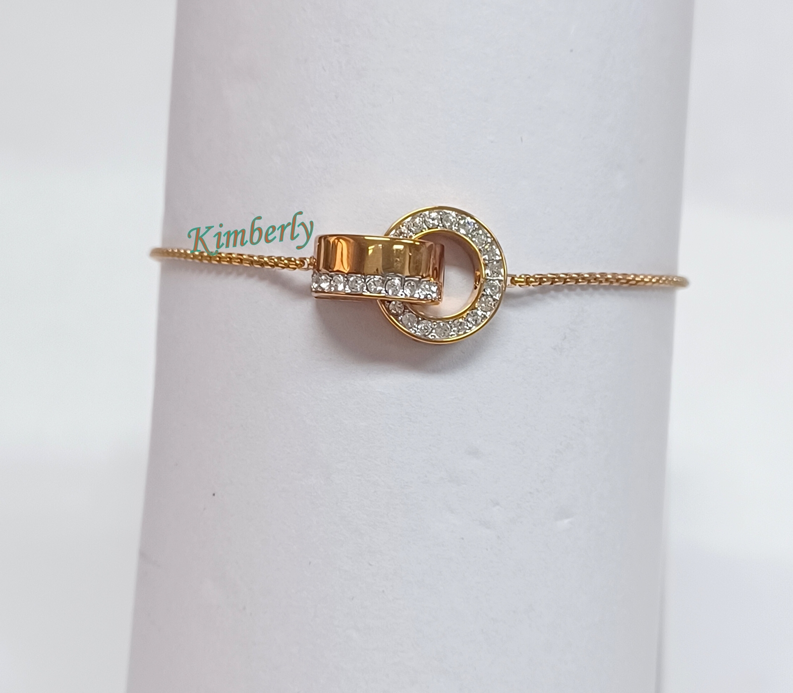 美品】スワロフスキー HOLLOW ブレスレット 5368040 SWAROVSKI