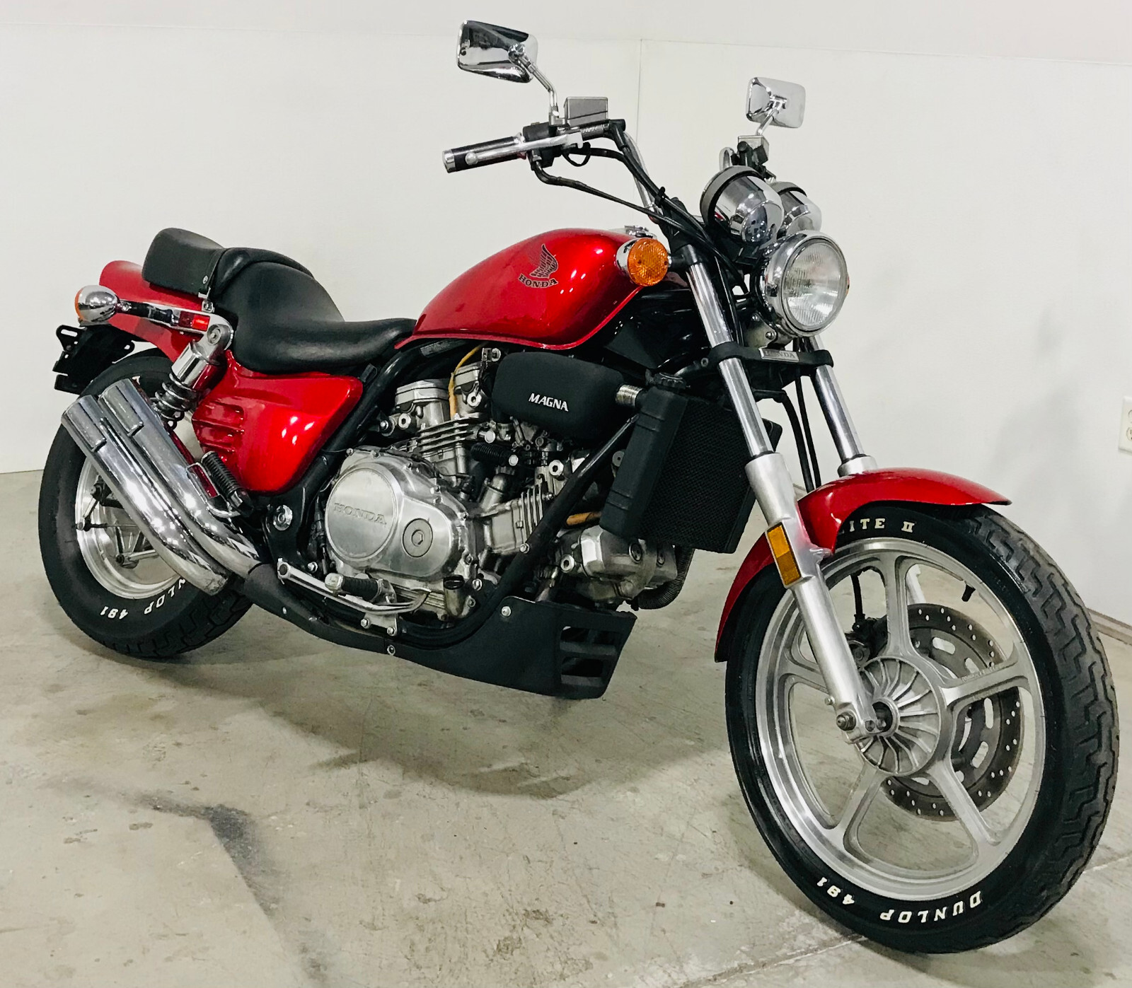 1987 Honda Super Magna Vf700c Factory Original Unmolested Red V45 6