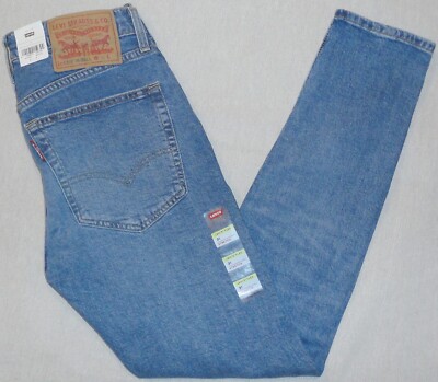 NWT Levi's Men's 519 Hi-Ball Extreme Skinny Stretch Big E Jeans Irregular 31x30