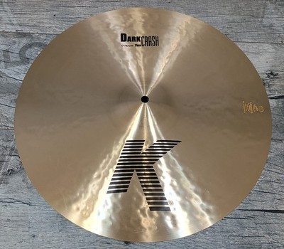 Zildjian K-Series 17" Dark Thin Crash Becken Cymbal Made in USA  •TOPZUSTAND•