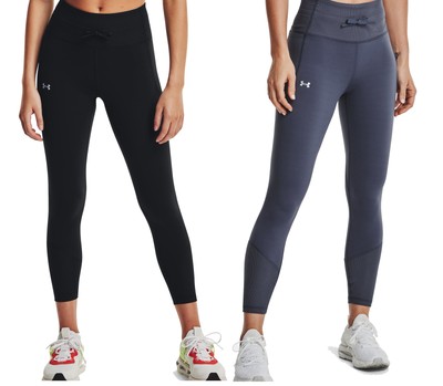 

Женские леггинсы до щиколотки Under Armour UA Meridian Rib 1365801 — новинка, Utility blue/metallic silver, Meridian Rib Waistband