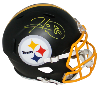 Hines ward autographed helmet 2025