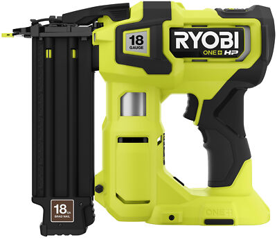 RYOBI  HP 18V 18-Gauge Brushless Cordless AirStrike Brad Nailer (Tool Only)