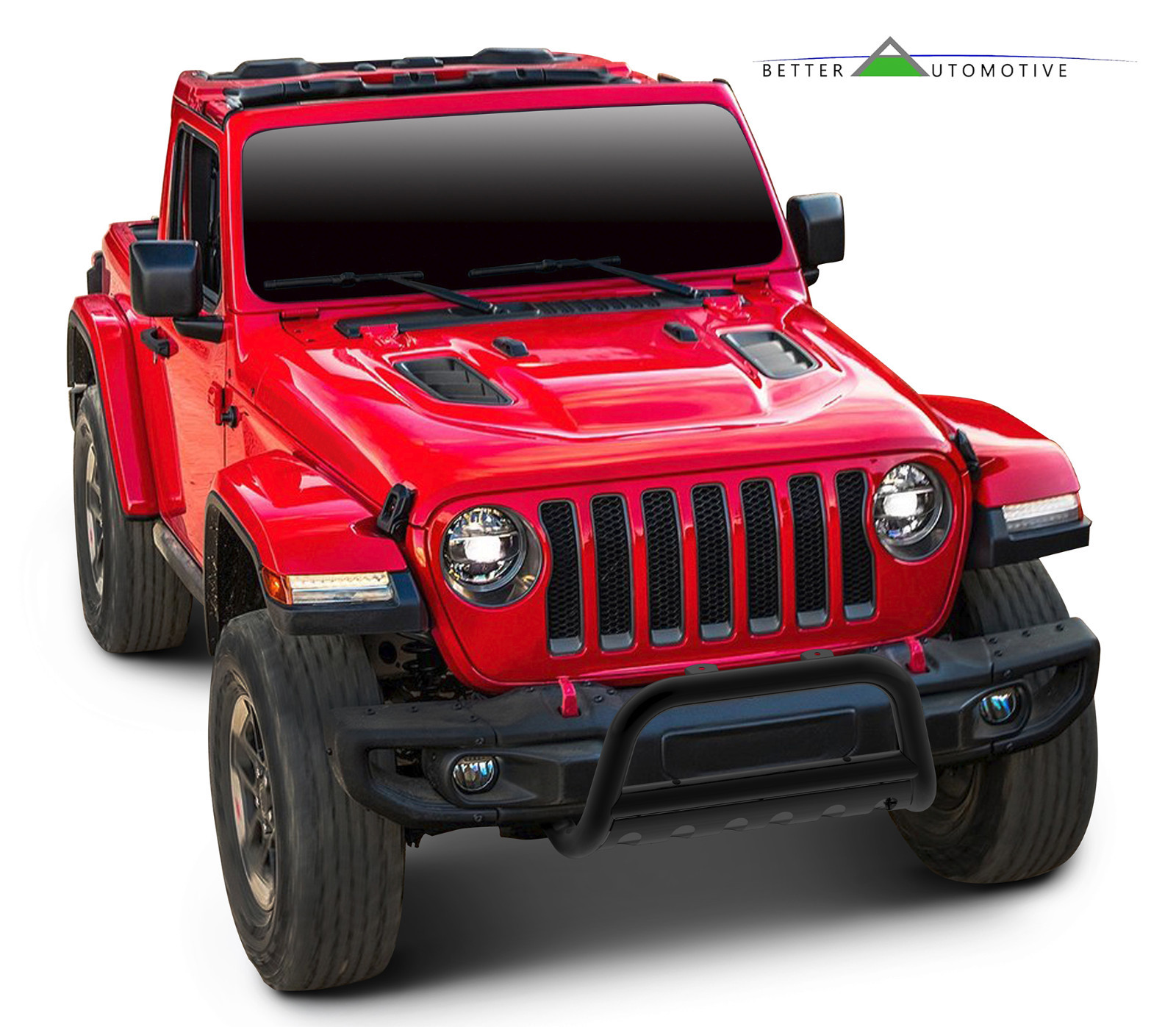 3" Bull Bar for Jeep 20182020 Wrangler JL/2020 Gladiator Brush Guard