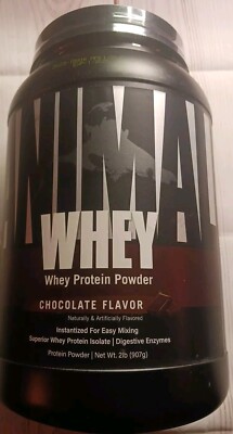 Animal Whey Isolate Protein Powder Chocolate Exp.01/2025