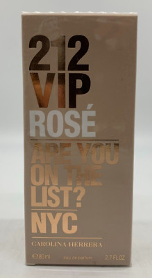 212 VIP ROSE by Carolina Herrera perfume for her EDP 2.7 oz New in box