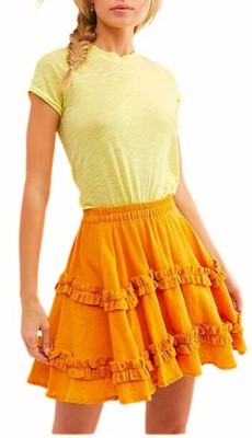 Free People Women's Key Lime Large Night Sky Tee NEW!